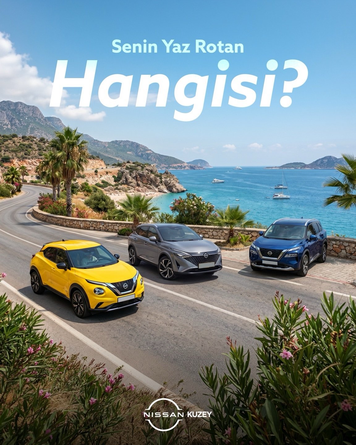 Nissan yaz rotası kreatifi