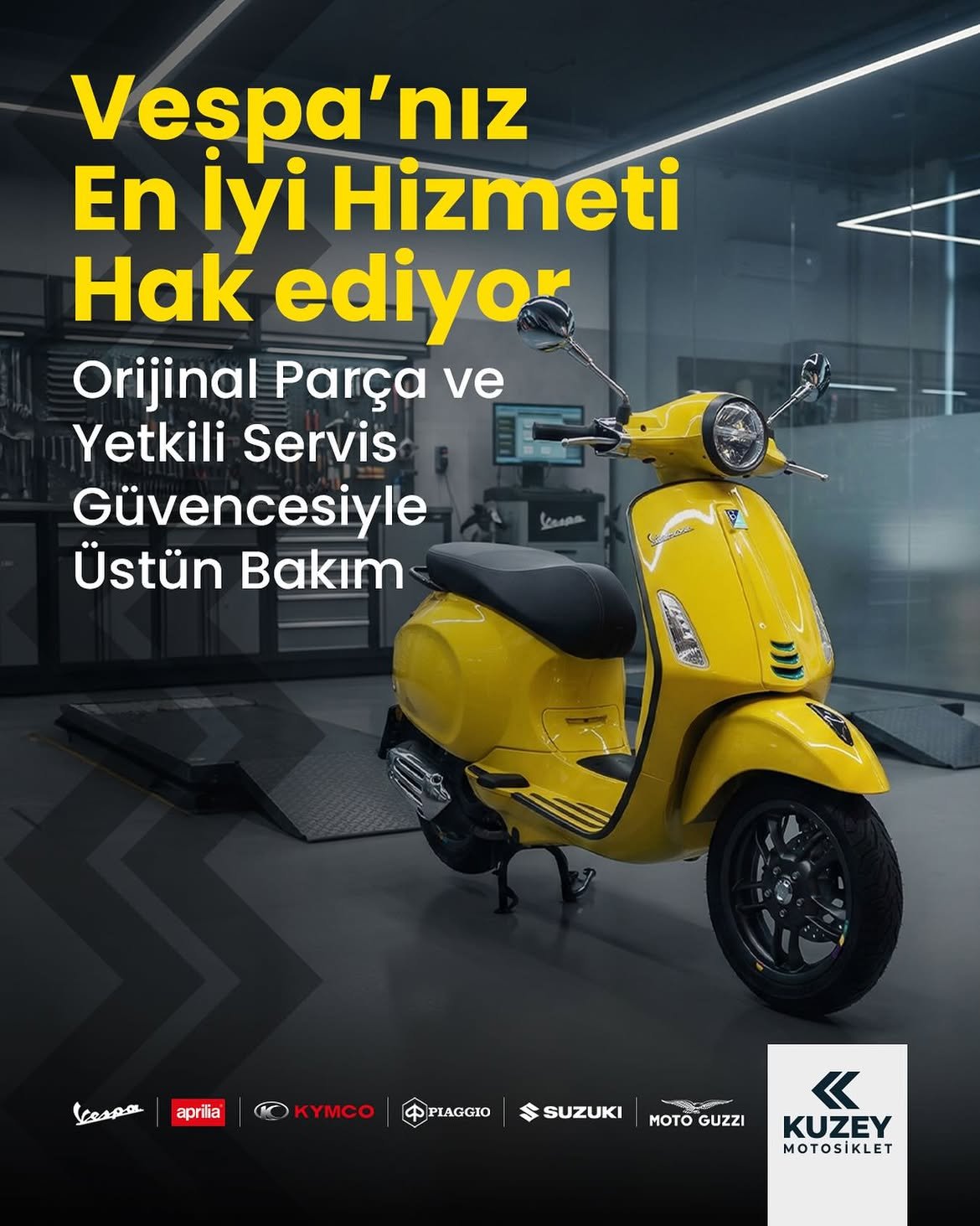 Vespa yetkili servis kreatifi